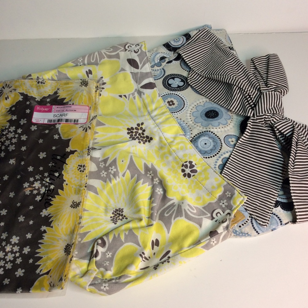 SET of 2 Purse Skirts and 1 Scarf